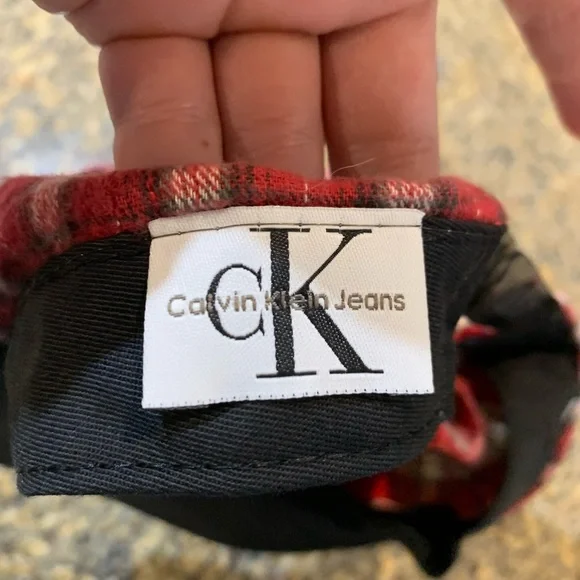 Vintage Calvin Klein Flannel Hat - Picture 8 of 9
